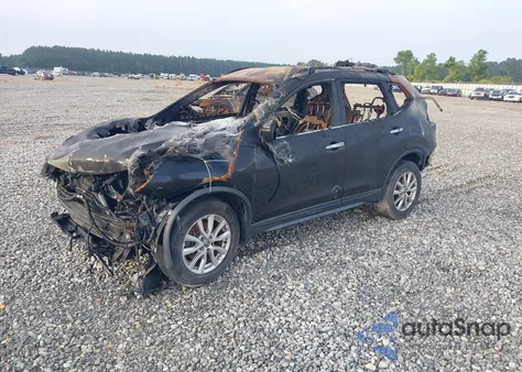 2017 Nissan Rogue Sv из США, поврежденный, VIN KNMAT2MV3HP536442